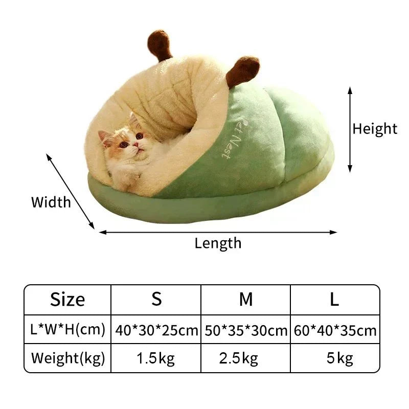Small Dog Bed Slippers Little Animals Houses Puppy Pads Small Cat Dog Plush Sofa Indoor Kennel Pet Sleeping Bed Pet Accessories
