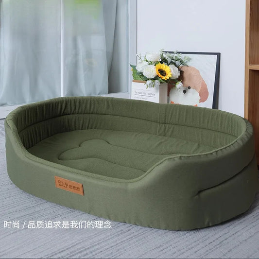 Pet Dog Bed Four Seasons Universal Big Size Extra Large Dogs House Sofa Kennel Soft Dog Cat Warm Bed Pet Accessories