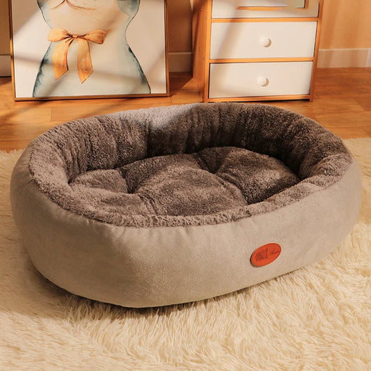 Dog Cat Bed Super Soft Pet Winter Warm Cat Nesk Cushion Large Medium Small Dog Sofa Bed Pet Kennel Home Products Accessories