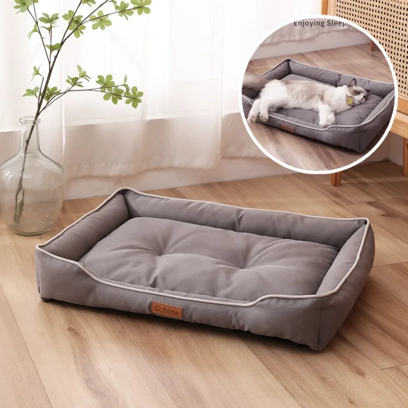 Luxury large dog bed Bite resistant wear-resistant waterproof cat mat Pet bed for dogs Soft high rebound Sofa puppy accessories